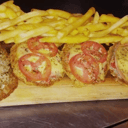 Foto de TABLA DE MILANESAS : COMEN 3 PICAN 4