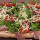 Foto de RUCULA Y JAMÓN CRUDO