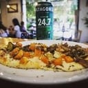 Foto de Pizzeta tradicional o vegetariana