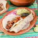 Foto de Taco de chicharon de harina