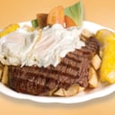 Foto de Bistec a lo Pobre