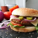 Foto de HAMBURGUESA DE LENTEJA