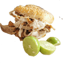 Foto de Cemita con queso 