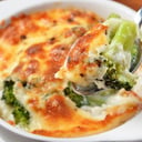 Foto de Lasaña de pollo con brócoli y espinaca