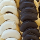 Foto de Anillos de chocolate blanco/negro
