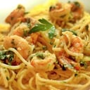Foto de Espaguetti con camarones.