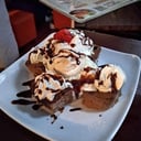 Foto de Brownie con Helado 