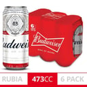 Foto de BUDWEISER LATA 6 UNIDADES 