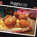 Foto de Nuggets (4) + papas fritas + bebida