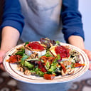 Foto de Ensalada con queso de cabra