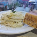 Foto de Fetuccine ai quattro formaggi