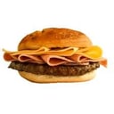 Foto de Hamburguesa jamón y queso