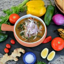 Foto de Encebollado Mixto Pescado - Camarón