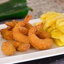 Foto de Menú Infantil Con Camarones Apanados