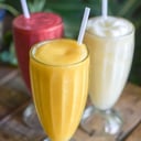 Foto de Licuado de banana/frutilla/durazno..