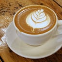 Foto de cafe con leche