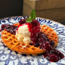 Foto de Wafle Frutos Rojos