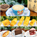 Foto de CAPUCHINO, MOCACHINO O MILO + ALGO DE COMER