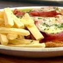 Foto de Milanesa a la Napolitana c/Fritas
