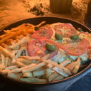 Foto de Milanesa napolitana con guarnición