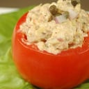 Foto de TOMATE RELLENO DE ATUN Y HUEVO
