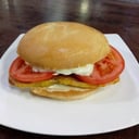 Foto de Sandwich de lomito de cerdo con palta o tomate