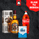 Foto de CHIVAS REGAL 12 AÑOS 1L + BEBIDA 3L + HIELO