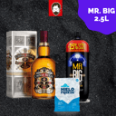 Foto de CHIVAS REGAL 12 AÑOS 1L + MR. BIG 2.5L + HIELO