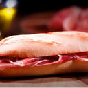 Foto de 1- Montadito con jamón serrano con aceite de oliva virgen extra