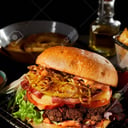 Foto de Hamburguesa Hawaiana