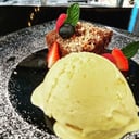 Foto de BROWNIE CON HELADO