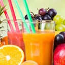 Foto de NARANJA, UVA, PIÑA, MANZANA Y ARANDANO