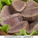 Foto de Lengua de vaca con pesto con zanahorias encurtidas