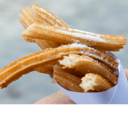 Foto de Media docena. (6 churros comunes)