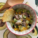 Foto de CEVICHE LECHE DE COCO CON MARACUYA