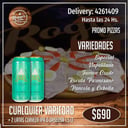 Foto de Pizza Cualquier Variedad + 1L Cerveza Artesanal Cumbre o Gaseosa 1,5L