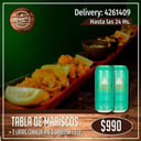 Foto de Tabla de Mariscos + 1L Cerveza Artesanal Cumbre o Gaseosa