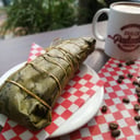 Foto de Tamal de cerdo con chicharrrón