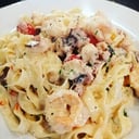 Foto de Fetuccini con Camarones