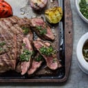 Foto de CHURRASCO CON CHIMICHURRI