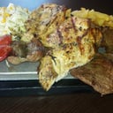 Foto de MIXTO DE CHURRASCO Y PECHUGA CON SALSA DE CHAMPIÑONES