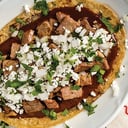 Foto de Huarache con Bistec