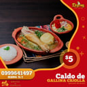 Foto de Caldo de Gallina Criolla