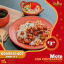 Foto de Mote con chicharrón