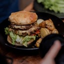 Foto de Gran Burger con papas