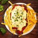 Foto de Napolitana con guarnición