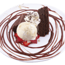 Foto de Brownie con Helado