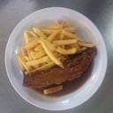 Foto de Tapa de asado braseada con papas 