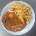 Foto de Milanesa napolitana con fritas o ensalada