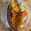 Foto de pargo frito